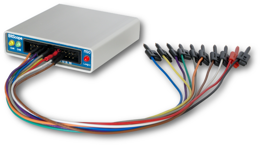 BitScope Model 10 Mixed Signal Oscilloscope.