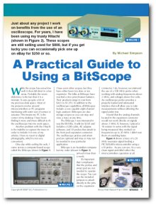 Silicon Chip Magazine - BitScope Review